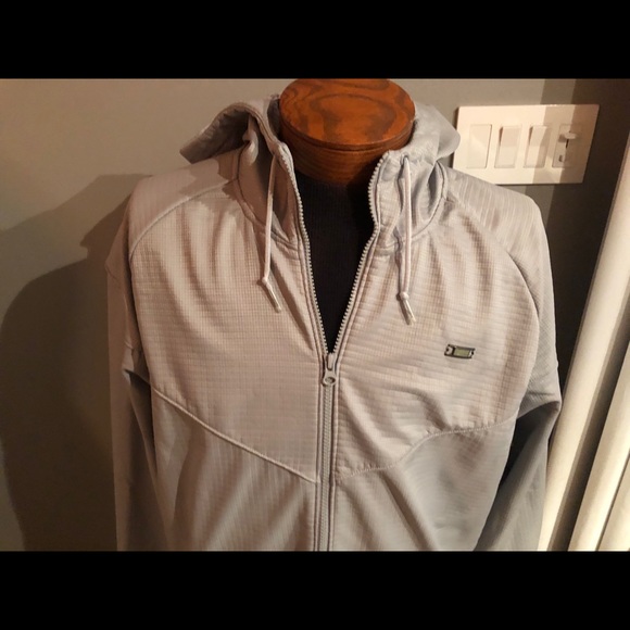 Great silver/gray Nike jacket with hood - Picture 3 of 10